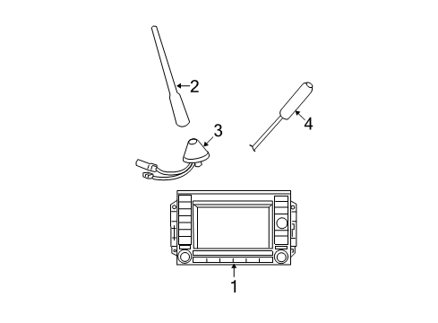 2009 Jeep Compass Navigation System Diagram