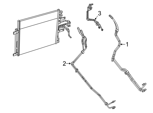 2024 Ram 1500 Classic Trans Oil Cooler Lines Diagram 2 - Thumbnail