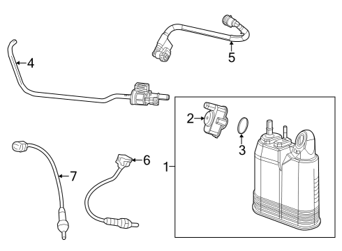 2022 Jeep Grand Cherokee Emission Components Diagram 3 - Thumbnail