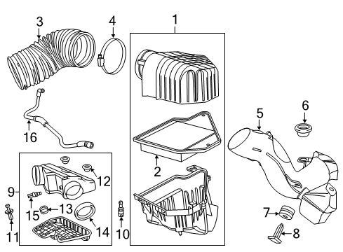 2019 Dodge Grand Caravan Air Intake Diagram