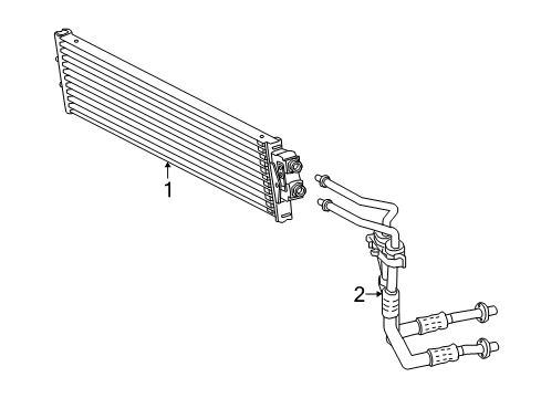 2018 Ram ProMaster City Trans Oil Cooler Diagram