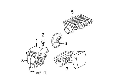 2005 Jeep Grand Cherokee Air Inlet Diagram