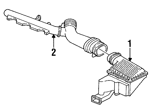 1999 Chrysler Sebring Air Intake Diagram 1 - Thumbnail