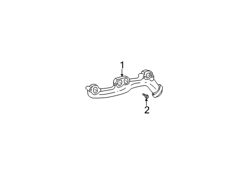 2005 Dodge Ram 1500 Exhaust Manifold Diagram 3 - Thumbnail