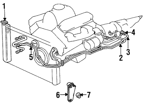 2000 Dodge Ram 1500 Trans Oil Cooler Diagram 1 - Thumbnail