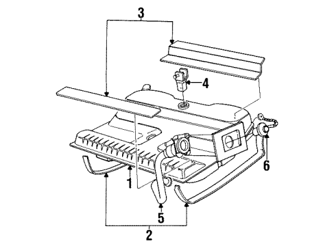 1990 Chrysler TC Maserati Fuel Supply Diagram