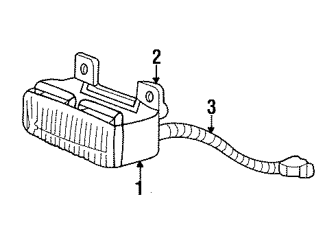 1994 Dodge Caravan Fog Lamps Diagram
