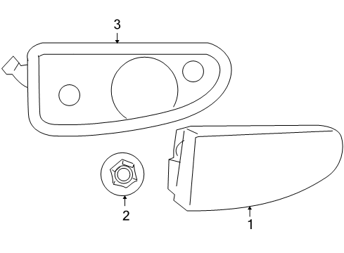 2010 Chrysler PT Cruiser Fog Lamps Diagram
