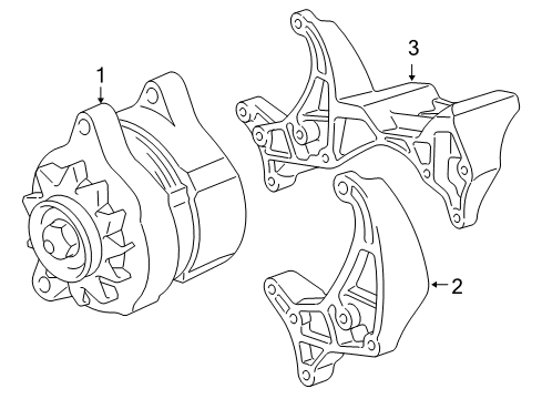 2003 Dodge Ram 1500 Alternator Diagram 1 - Thumbnail