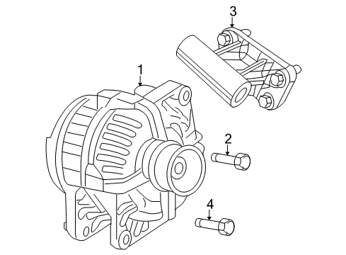 2010 Dodge Ram 2500 Alternator Diagram 2 - Thumbnail