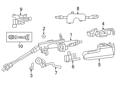 2009 Chrysler Sebring Ignition Lock, Electrical Diagram 2 - Thumbnail