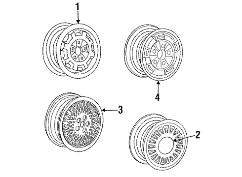 1989 Dodge Caravan Wheels Diagram