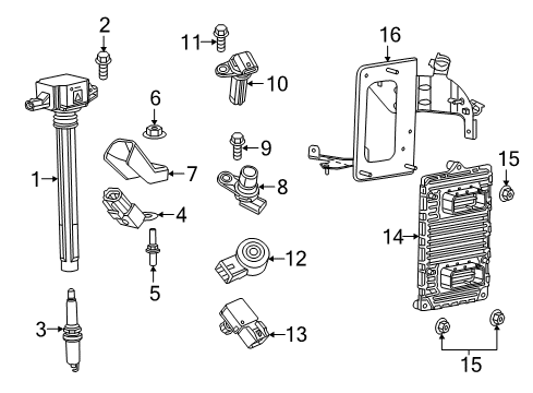 2018 Ram ProMaster City Ignition System Diagram
