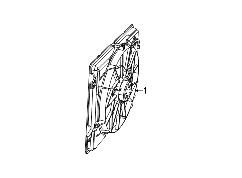 2012 Jeep Grand Cherokee Cooling System, Radiator, Water Pump, Cooling Fan Diagram 2 - Thumbnail