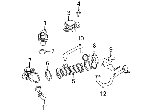 2007 Dodge Sprinter 3500 EGR System Diagram