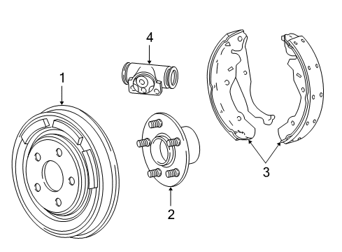 2006 Dodge Stratus Rear Brakes Diagram