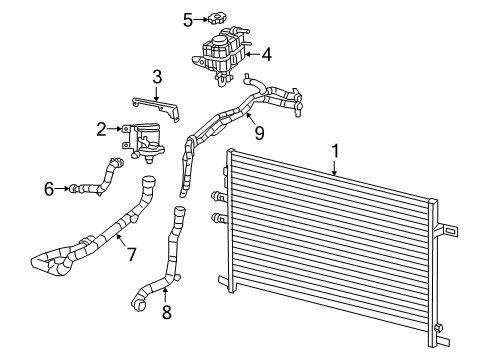 2019 Jeep Grand Cherokee Intercooler Diagram