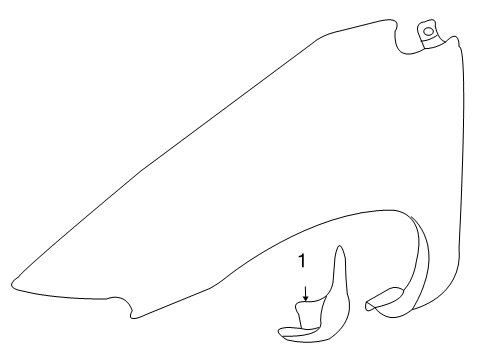 2006 Dodge Grand Caravan Exterior Trim - Fender Diagram