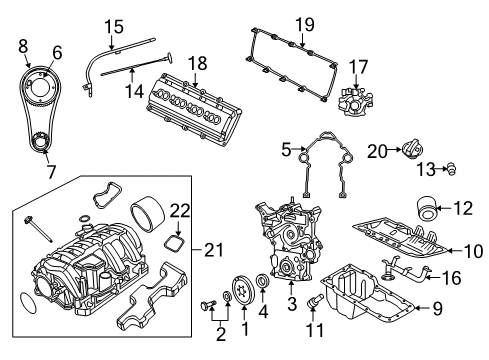2009 Dodge Durango Intake Manifold Diagram 1 - Thumbnail