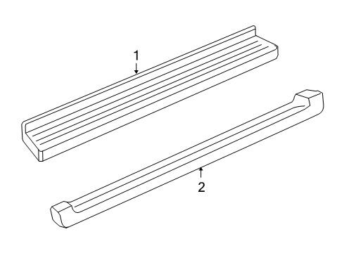 2003 Dodge Ram 3500 Running Board Diagram 1 - Thumbnail