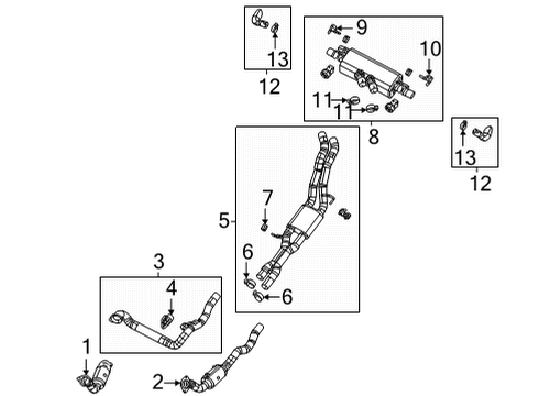 2023 Jeep Wrangler Exhaust Components Diagram 4 - Thumbnail