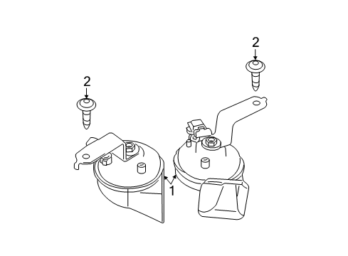 2013 Dodge Challenger Horn Diagram