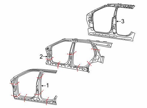 2019 Jeep Grand Cherokee Aperture Panel Diagram