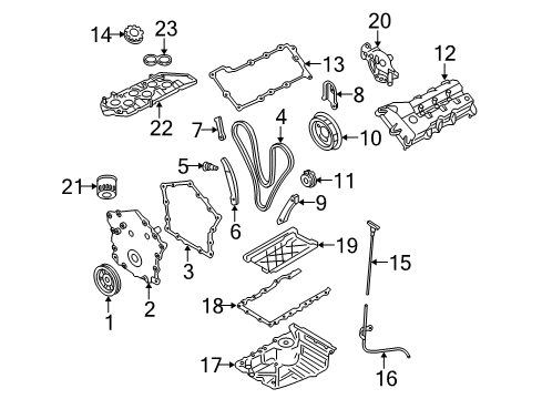 2010 Dodge Charger Filters Diagram 1 - Thumbnail