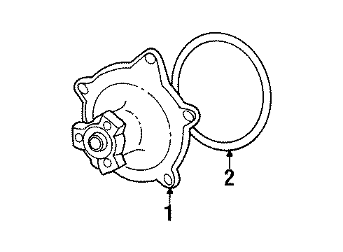 2002 Chrysler Prowler Water Pump Diagram