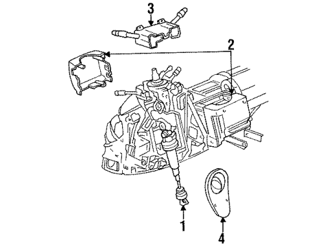 1997 Chrysler Cirrus Switches Diagram