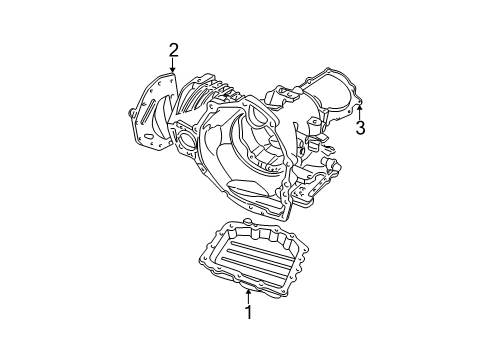 2005 Dodge Caravan Transaxle Parts Diagram 2 - Thumbnail