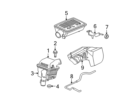 2010 Jeep Grand Cherokee Air Inlet Diagram 2 - Thumbnail