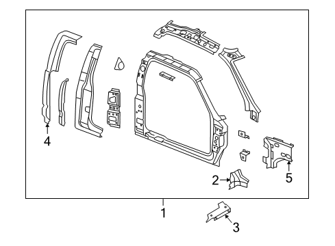 2009 Dodge Dakota Uniside Diagram 1 - Thumbnail