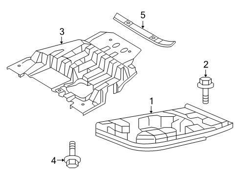 2006 Dodge Ram 1500 Shifter Trim Diagram 4 - Thumbnail