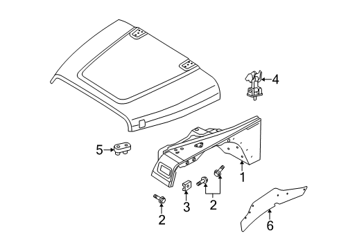 2003 Jeep Wrangler Fender & Components Diagram