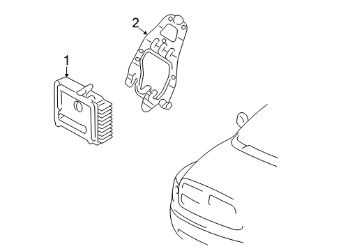 2008 Dodge Ram 2500 Electrical Components Diagram