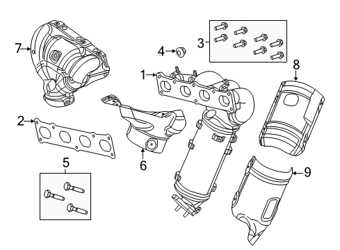 2015 Chrysler 200 Exhaust Manifold Diagram
