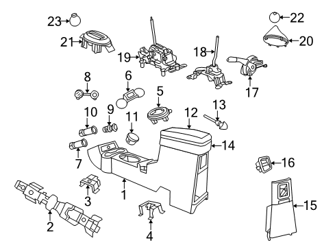 2007 Chrysler PT Cruiser Gear Shift Control - AT Diagram