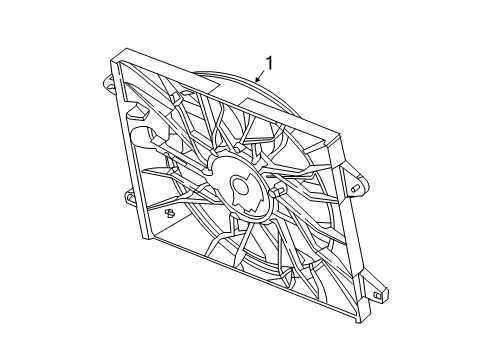 2022 Dodge Charger Cooling System, Radiator, Water Pump, Cooling Fan Diagram 4 - Thumbnail