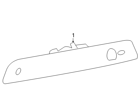 2009 Jeep Grand Cherokee High Mount Lamps Diagram