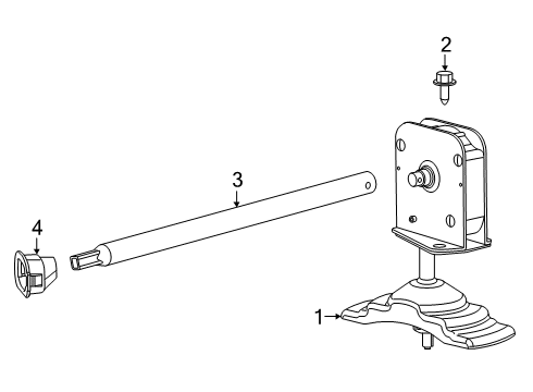 2022 Ram 2500 Spare Tire Carrier Diagram