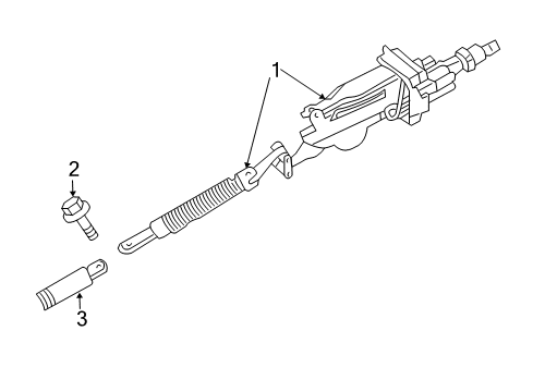 2005 Dodge Magnum Steering Column & Wheel, Steering Gear & Linkage Diagram 2 - Thumbnail