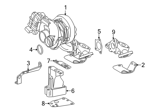 2007 Dodge Sprinter 3500 Turbocharger Diagram