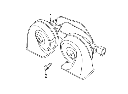 2016 Dodge Viper Horn Diagram