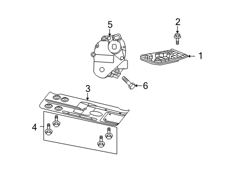 2006 Dodge Ram 1500 Shifter Trim Diagram 6 - Thumbnail