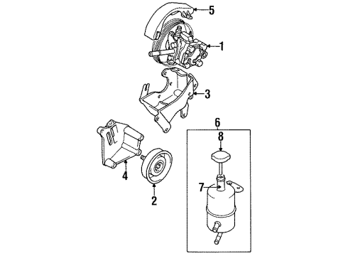 2000 Chrysler Sebring Power Steering Pump Diagram