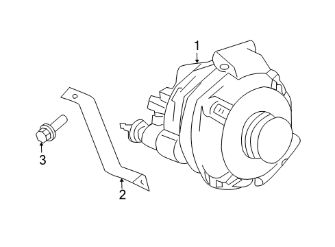 2006 Dodge Magnum Alternator Diagram 2 - Thumbnail