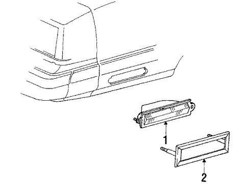 1988 Dodge Dynasty Corner Lamps Diagram