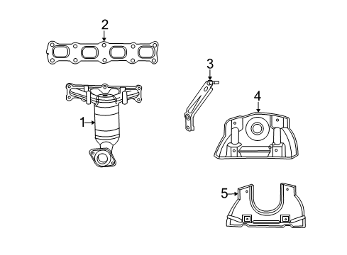 2017 Jeep Patriot Exhaust Manifold Diagram 2 - Thumbnail