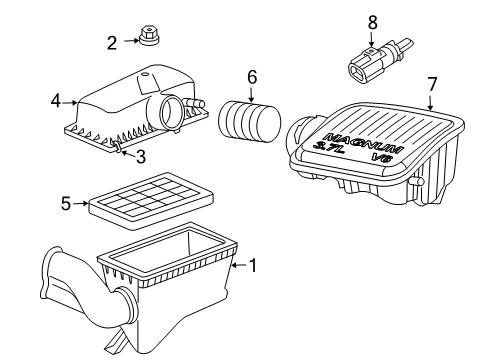 2009 Dodge Dakota Powertrain Control Diagram 5 - Thumbnail